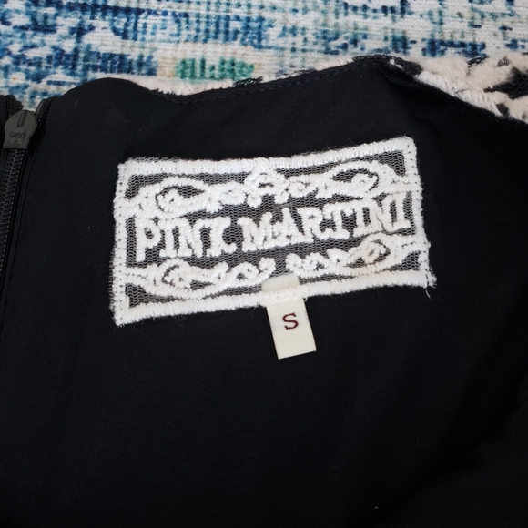 Black and white lace pattern dress or tunic - Picture 2 of 8